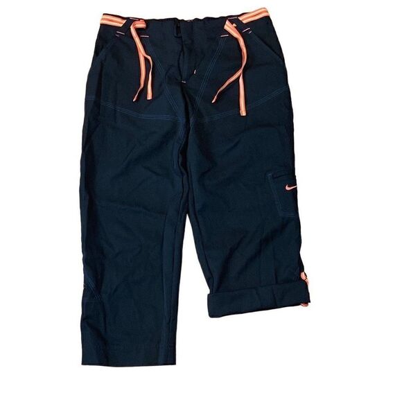 Nike Active Capri Roll Up Length Pants - Size S (4-6) - Picture 1 of 13